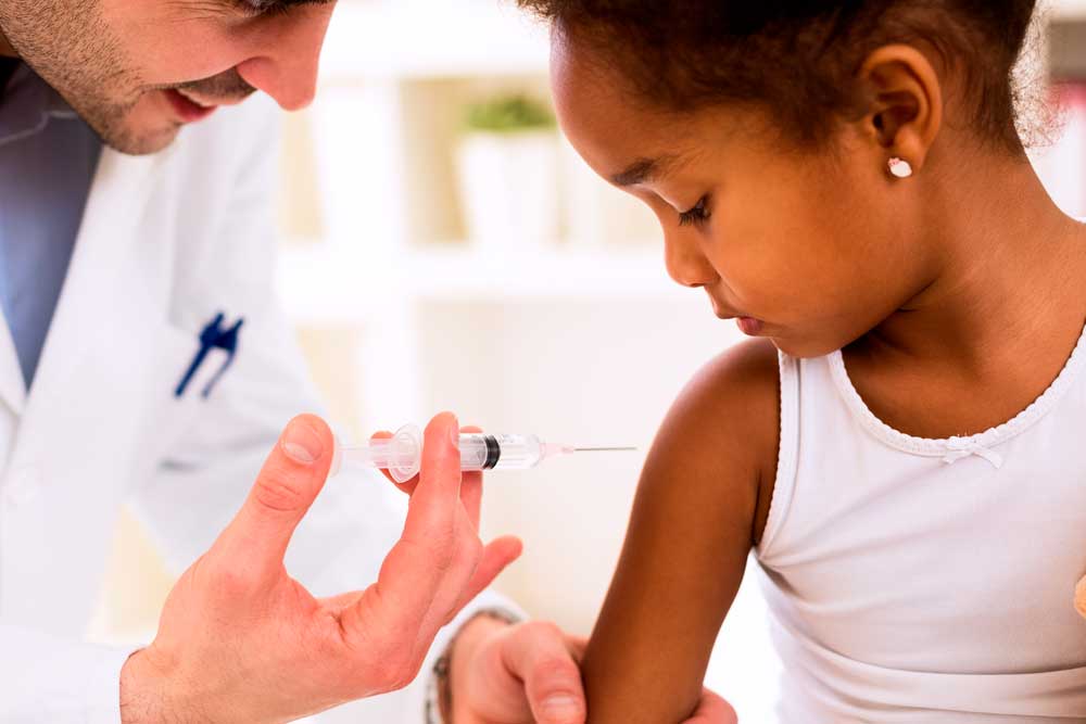 Centro de vacunación