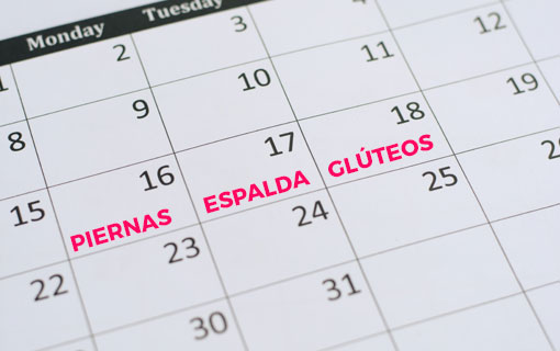 Dale descanso al músculo trabajado, no hagas la misma rutina todos los días.