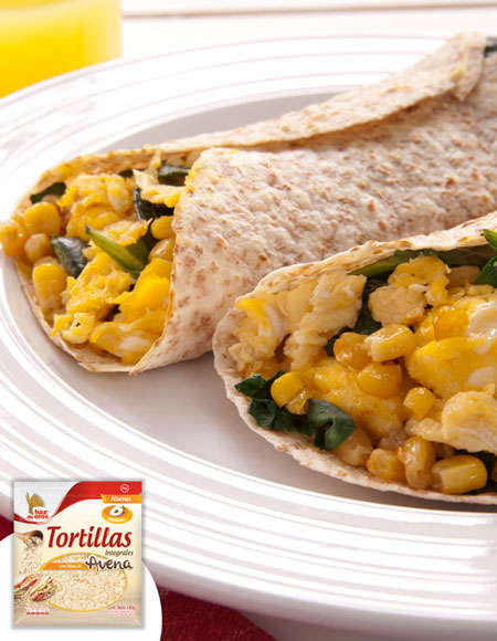 Omelette de espinaca Alimentación Saludable