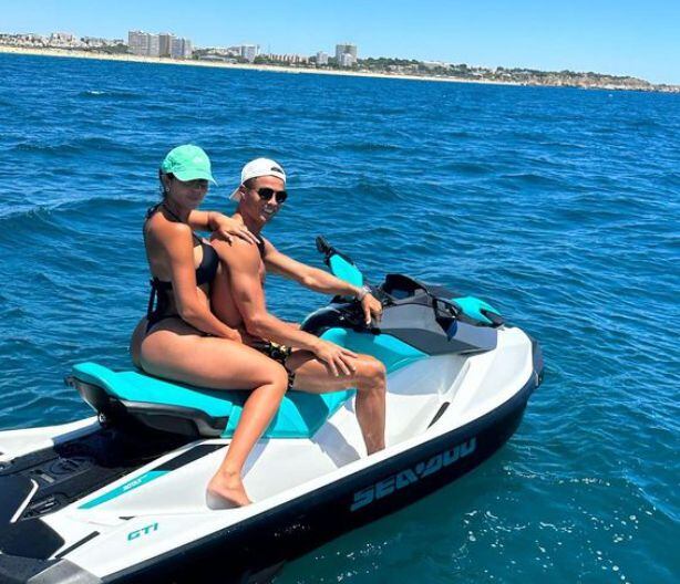Georgina y Cristino Ronaldo en sus vacaciones por España y Portugal.