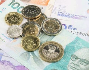 Pesos colombianos, imagen de referencia.
