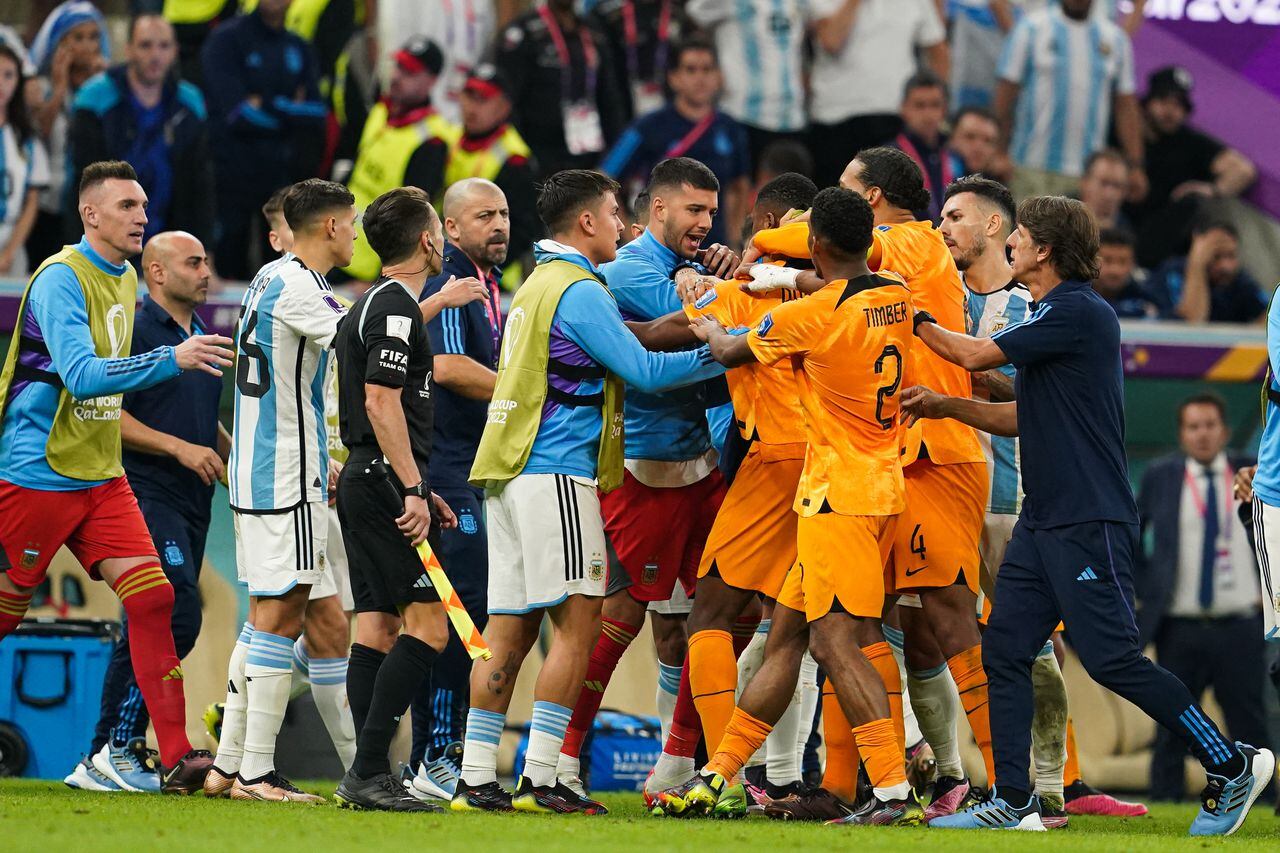 Argentina vs Países Bajos / Cuartos de final / Estadio Lusail.