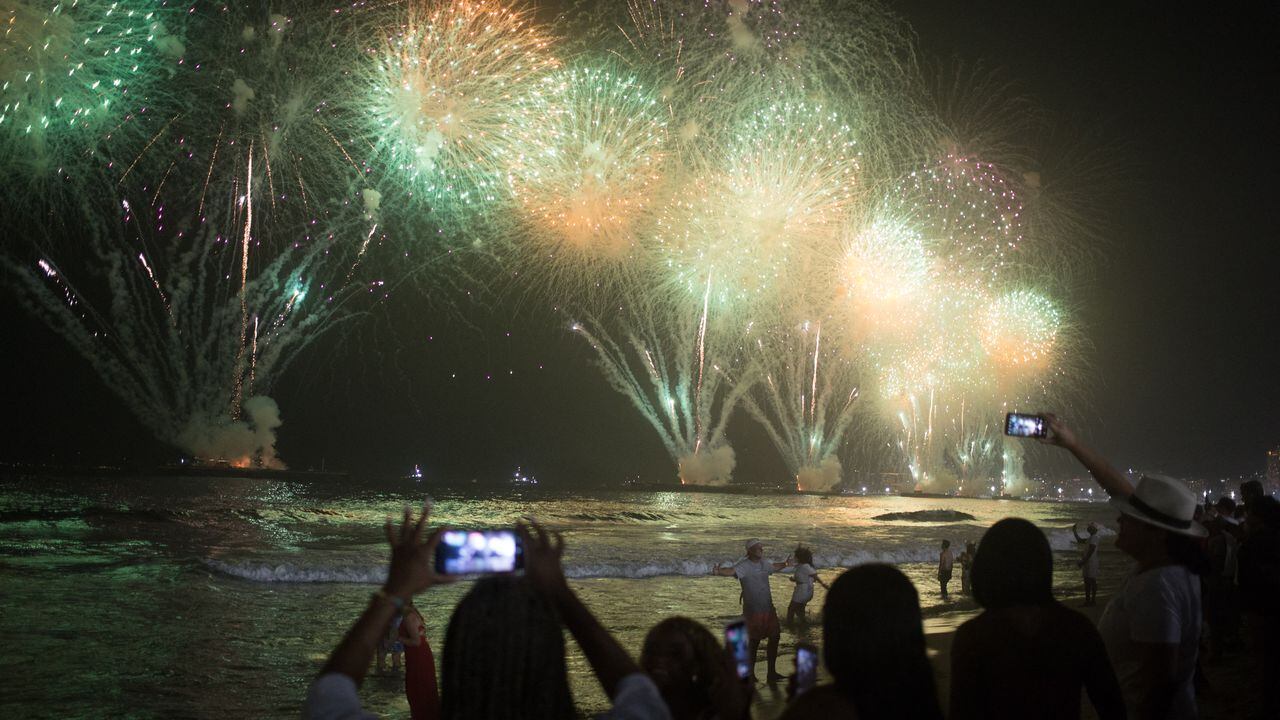 Las playas de Copacabana, en Brasil, lideran el listado de los sitios favoritos para pasar estas fiestas.