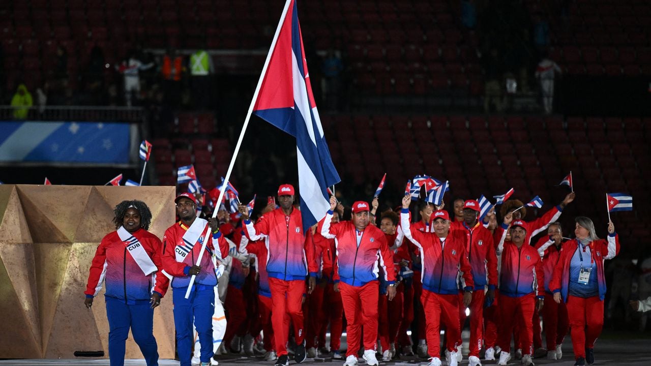 Delegación de Cuba en los Juegos Panamericanos 2023.