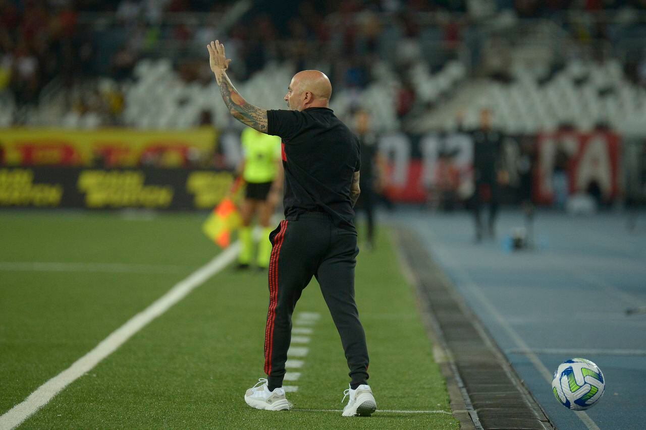 Jorge Sampaoli, el entrenador de Flamengo que no ha tenido los resultados esperados con el equipo
