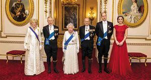 Algunos miembros de la Familia Real Británica. ¿De qué viven ellos?