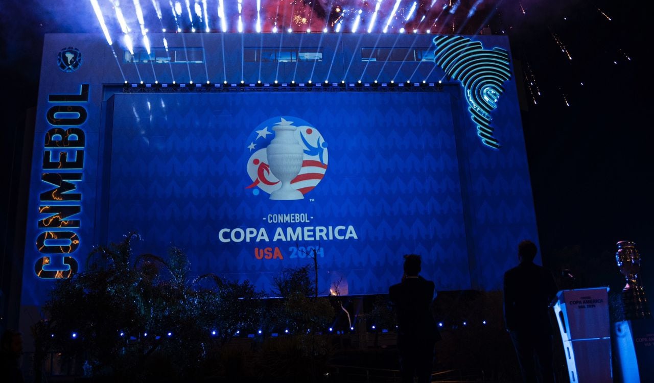 Logo oficial de la Copa América 2024.