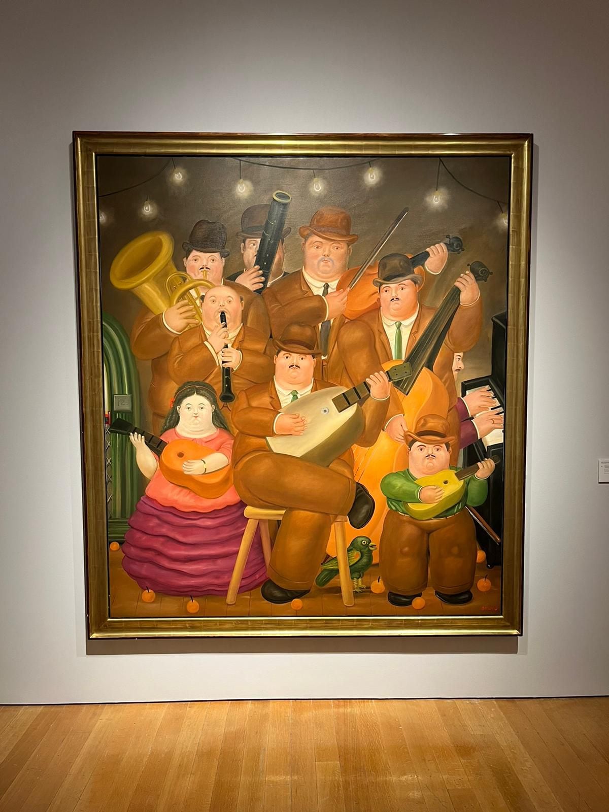 Los Músicos, obra de Fernando Botero