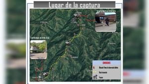 El operativo fue ejecutado en la vereda Cestillal del municipio de Cañasgordas