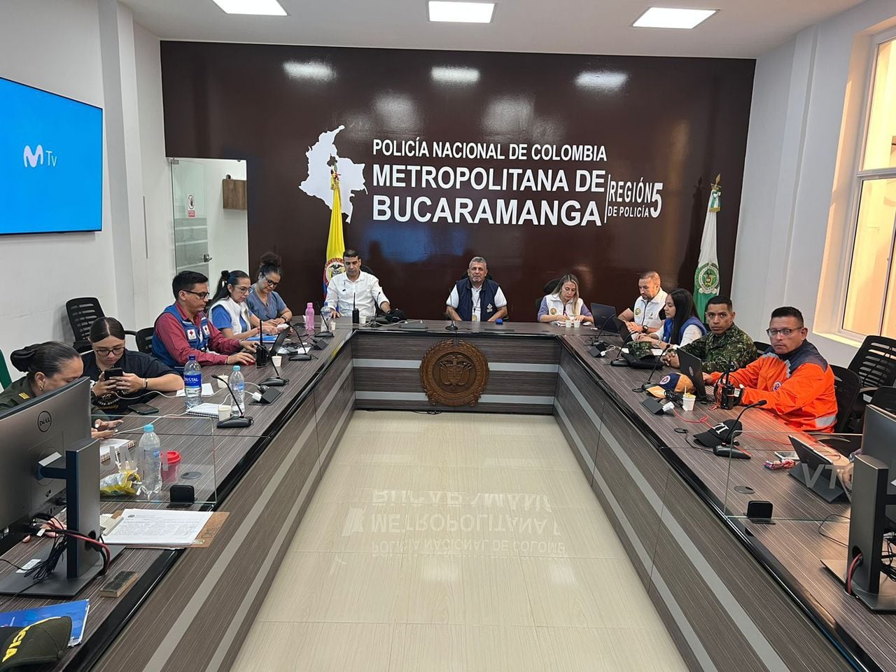 Las autoridades de Bucaramanga están en un consejo de seguridad para tratar los temas de alteración de orden público.