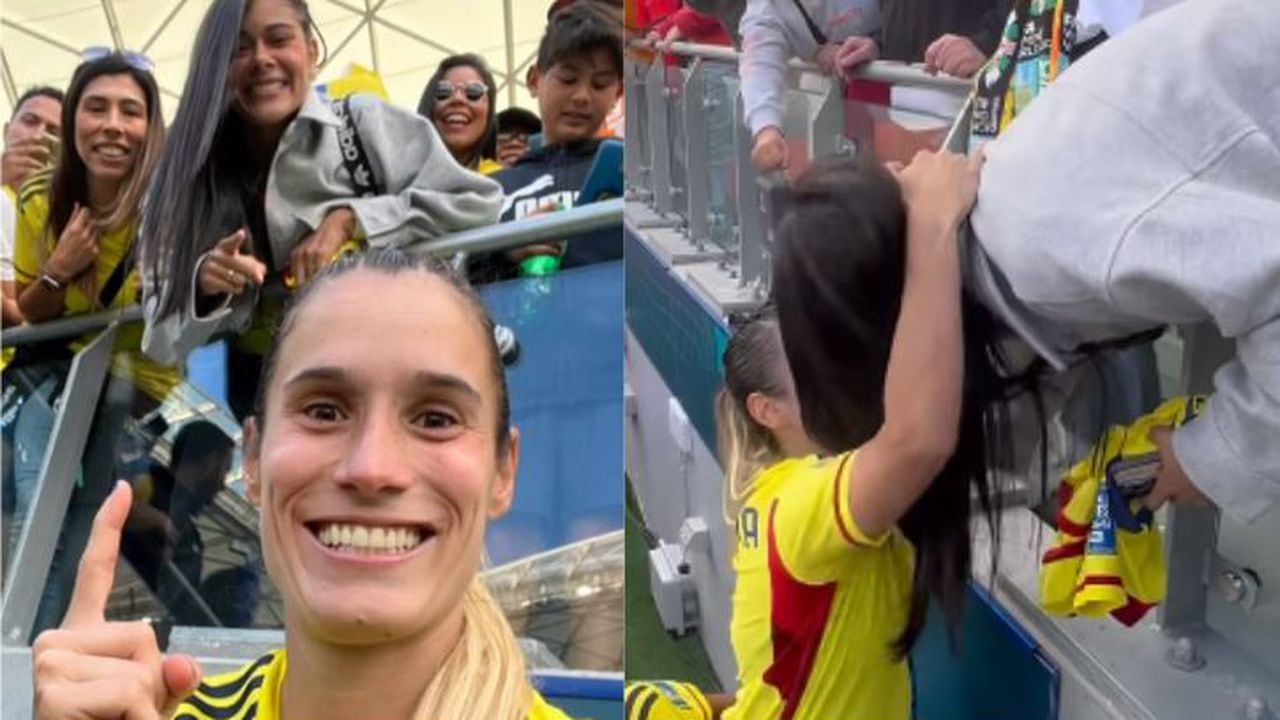 Daniela Montoya y Renata Arango celebraron juntas la victoria contra Corea