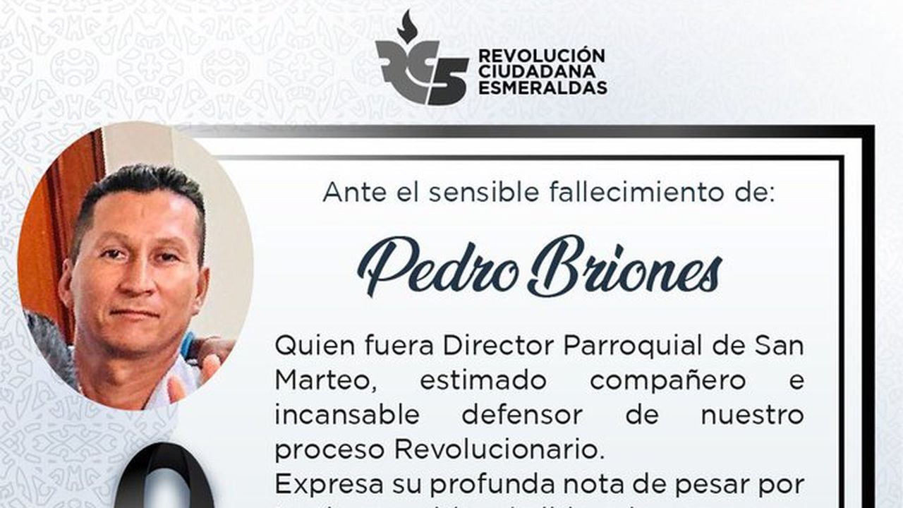 Comunicado emitido por Janeth Bustos, directora Provincial de Revolución Ciudadana Esmeraldas