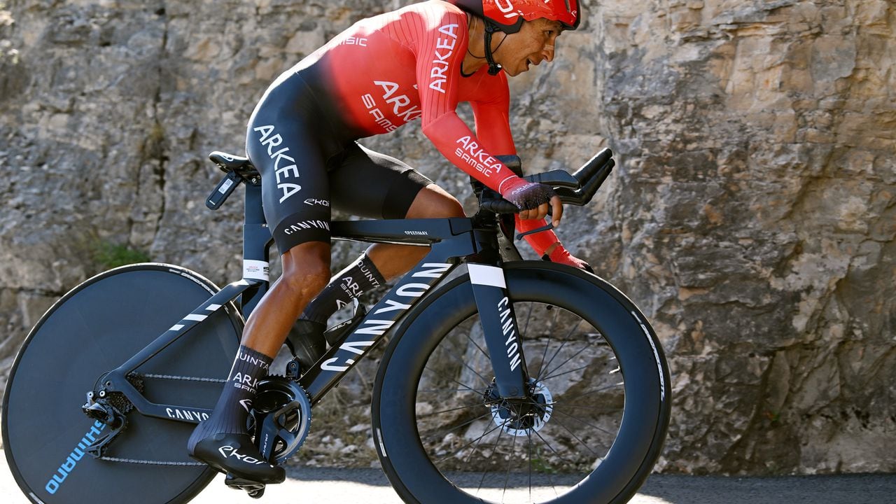 Nairo Quintana en el Tour de Francia 2022