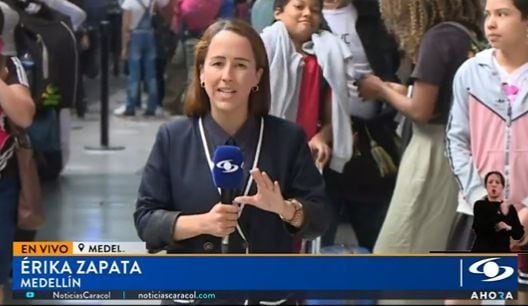 Erika Zapata periodista de Noticias Caracol