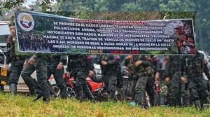 Disidencias de las Farc imponen restricciones a la movilidad en el Catatumbo.