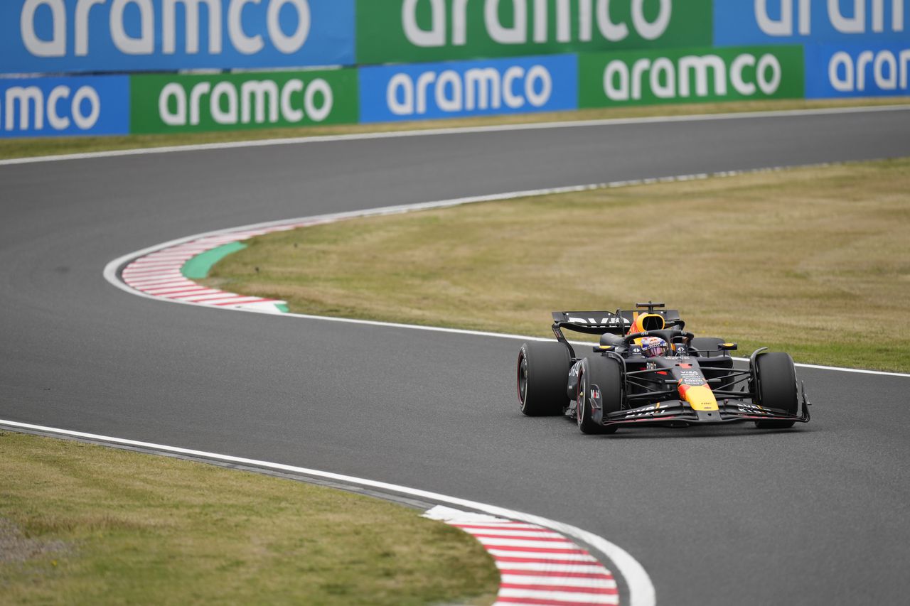 Max Verstappen se luce en los primeros días del GP de Japón.