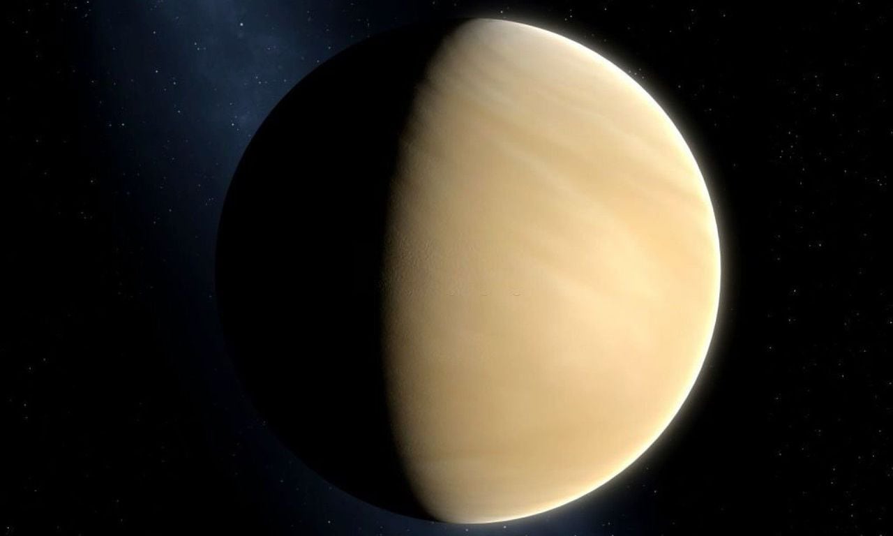 Planeta Venus, uno de los planetas más similares, en cuanto a tamaño, de la Tierra.