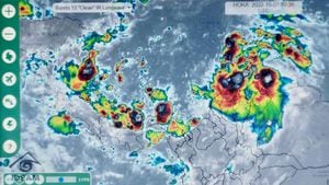 Tormenta Tropical Julia puede convertirse en huracán este sábado 8 de octubre en San Andrés.