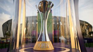 El trofeo que se llevará el ganador del Mundial de Clubes 2023.