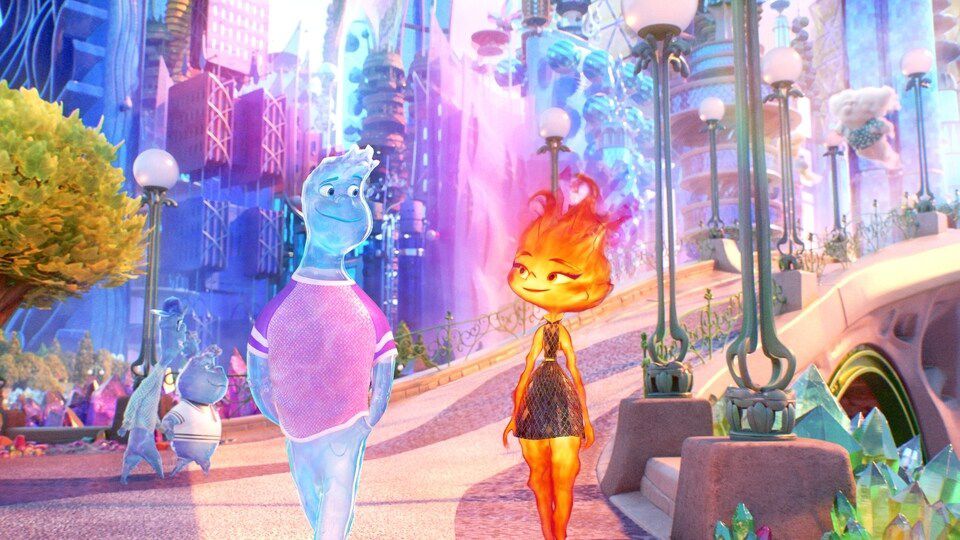 Imágenes del primer tráiler de 'Elementos', la nueva película de Disney y Pixar, que se estrenará en Cannes.