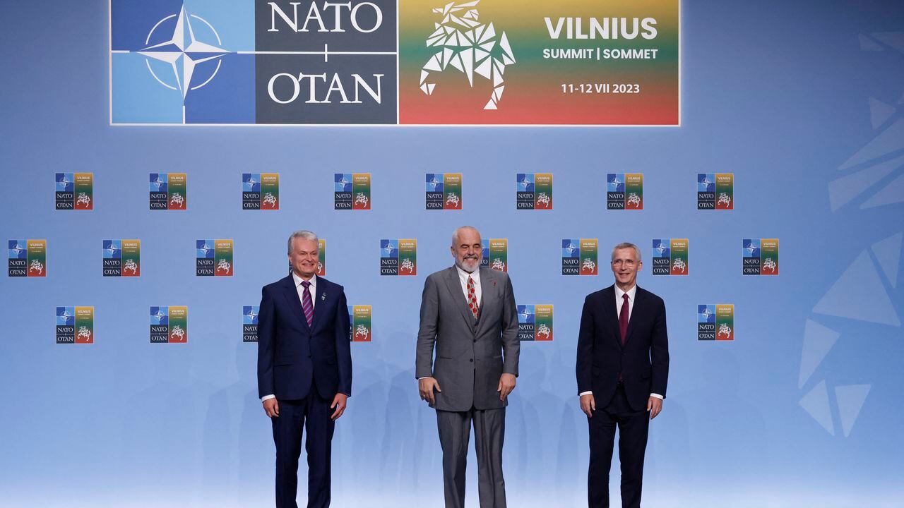Los líderes de la OTAN abordarán las ambiciones de membresía de Ucrania en su cumbre del 11 de julio de 2023. 2023, su determinación de enfrentar a Rusia impulsada por un gran avance en la oferta de Suecia para unirse a la alianza.