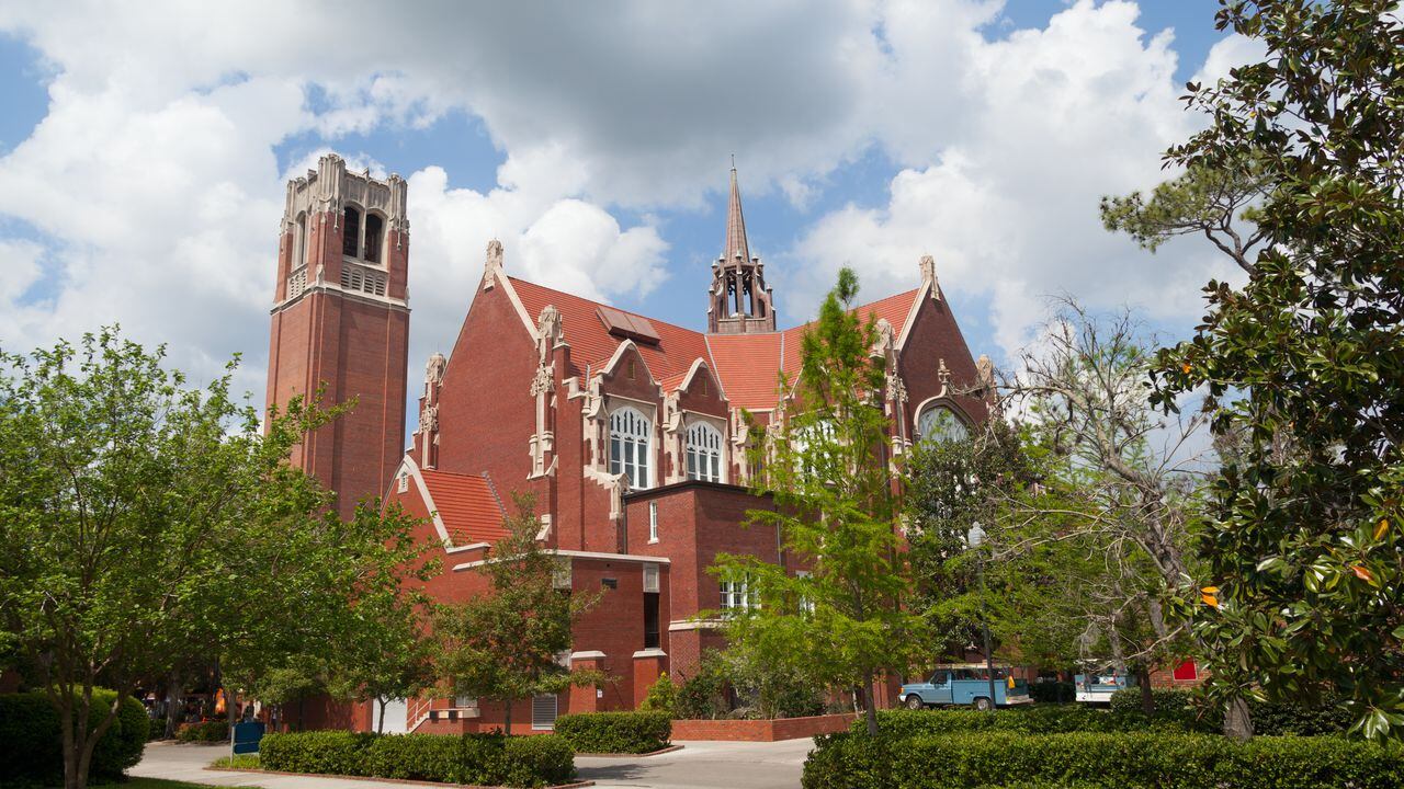 Auditorium and Century Tower at the University of Florida