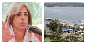 La gobernadora del Valle, Clara Luz Roldán, pidió al Gobierno nacional no abandonar el Distrito Especial de Buenaventura.