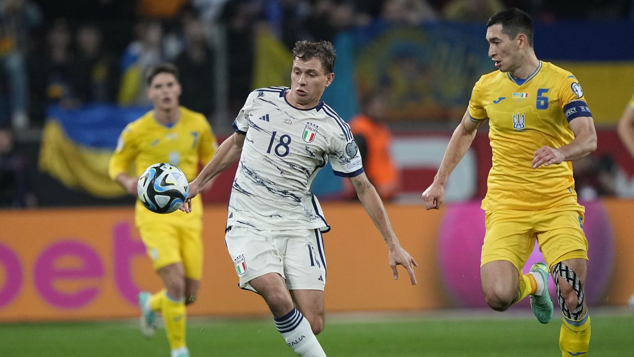Italia empató contra Ucrania y logró clasificar a la Uefa Eurocopa Alemania 2024