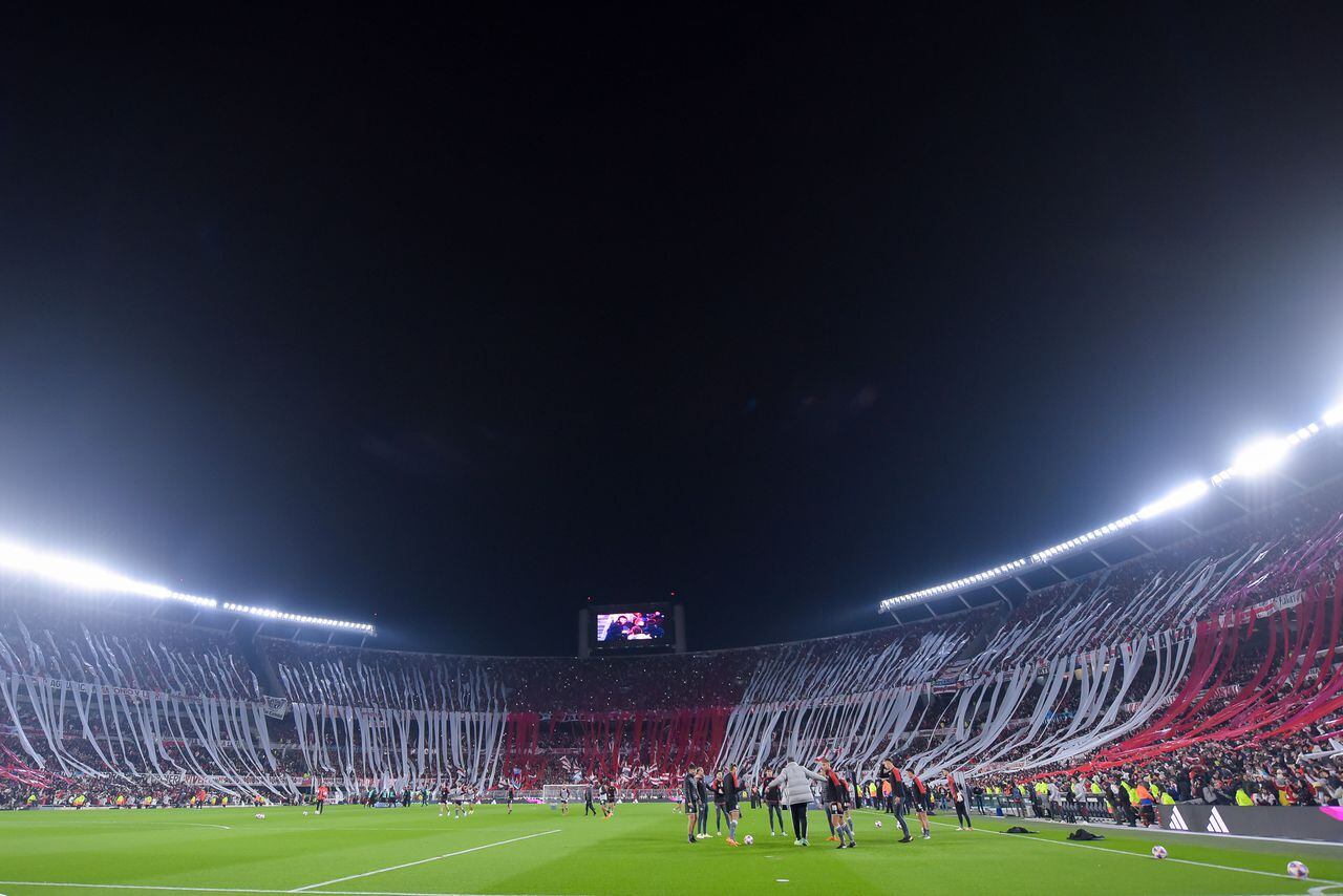 River Plate celebra su título 38 de liga argentina.