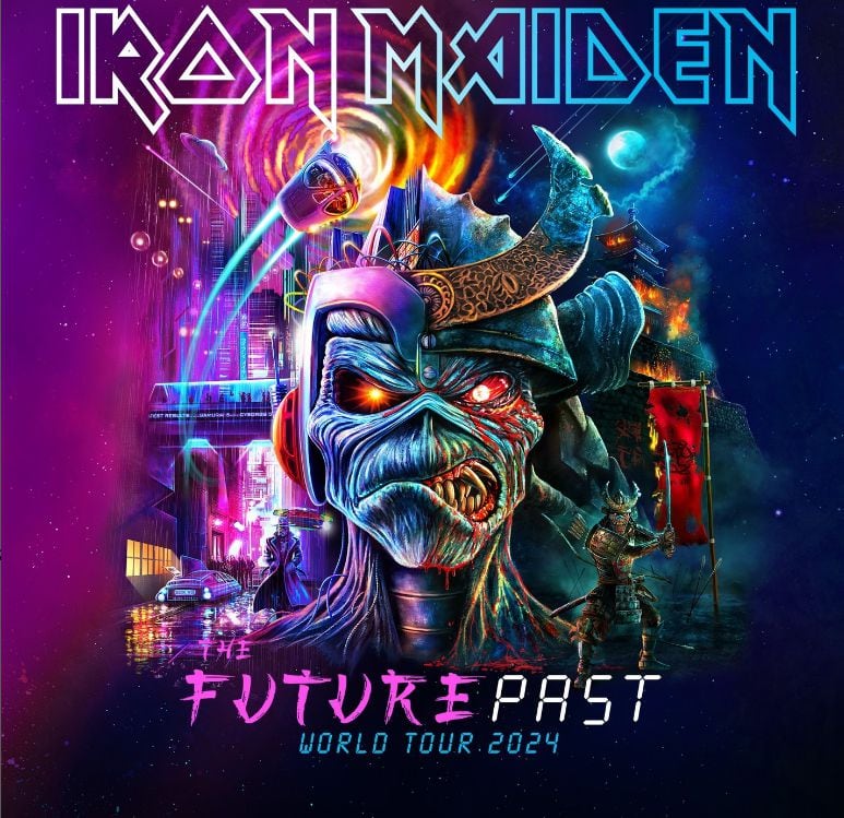 Iron Maiden regresa a Colombia en el 2024, con su gira de conciertos  su gira The Future Past Tour.