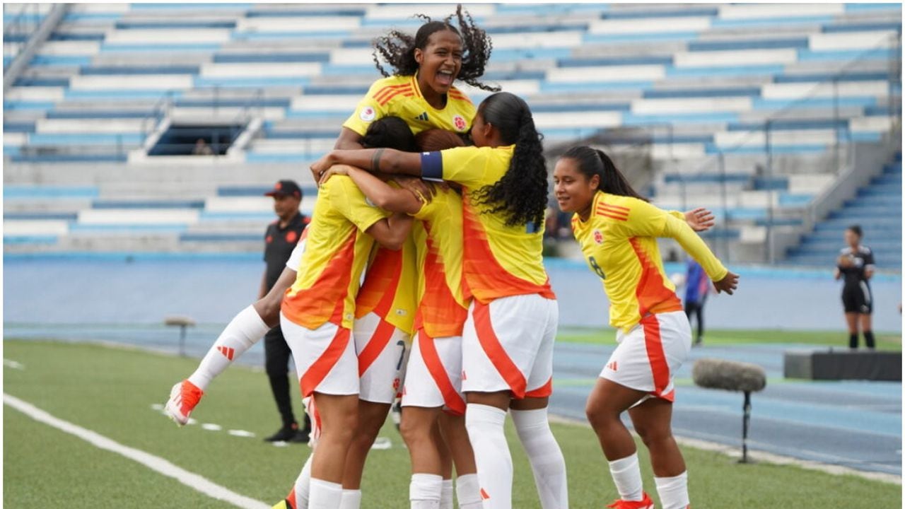 Selección Colombia Femenina sub 20 venció a Chile en el sudamericano de la categoría