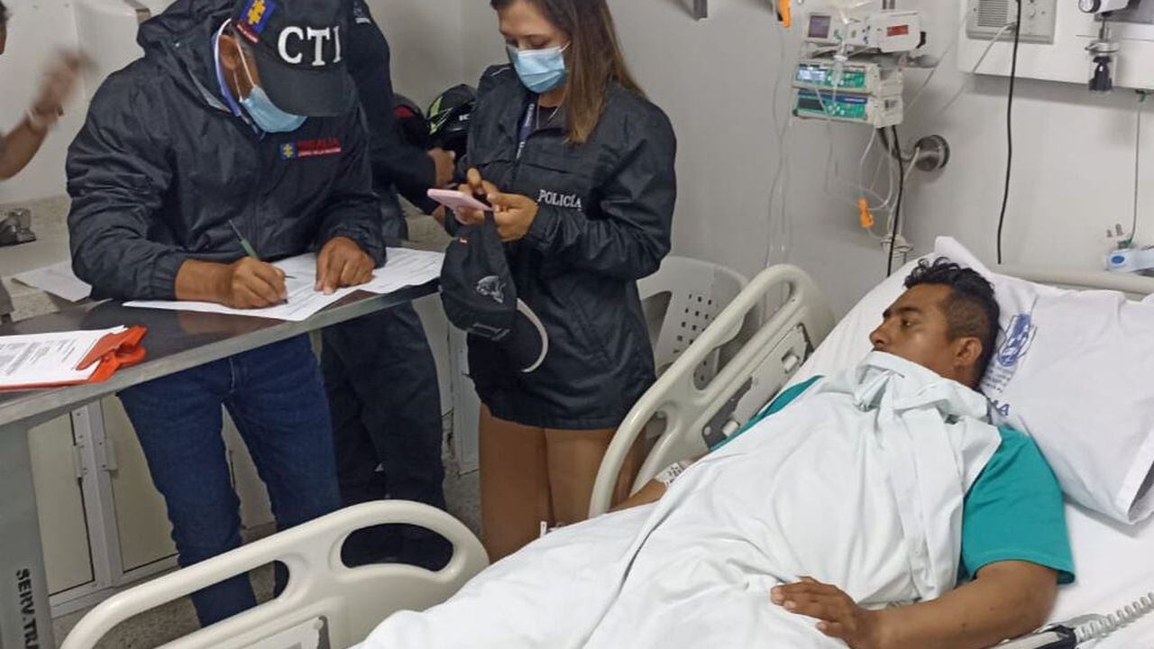 En un hospital fue capturado de Popayán, Cauca, fue capturado alias el Viejo.