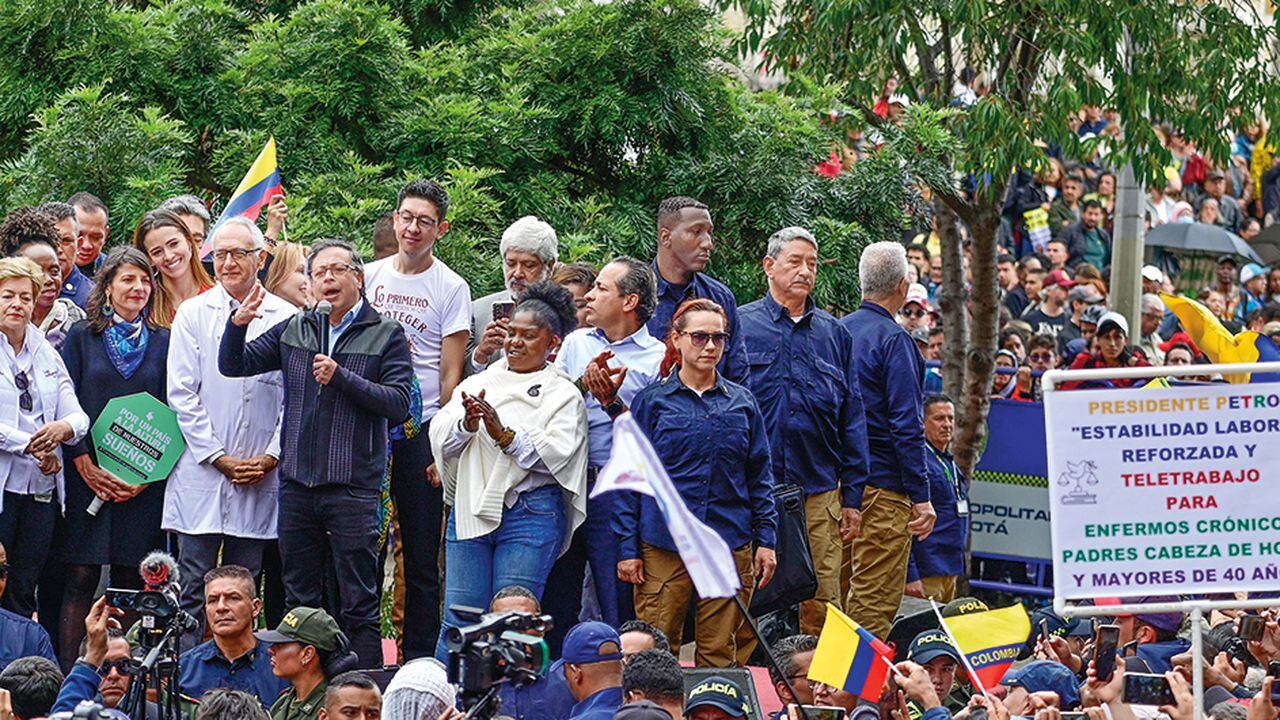   El presidente Gustavo Petro directamente está empujando las movilizaciones del 27 de septiembre en favor de sus reformas. Lo hace para demostrar que aún tiene poder de convocatoria en el asfalto. 