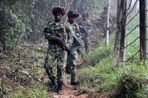Tropas del Batallón de Alta Montaña No. 3, Rodrigo Lloreda Caicedo, mantienen operativos en diferentes zonas rurales del Valle del Cauca. La Policía también hace lo mismo en toda la región.