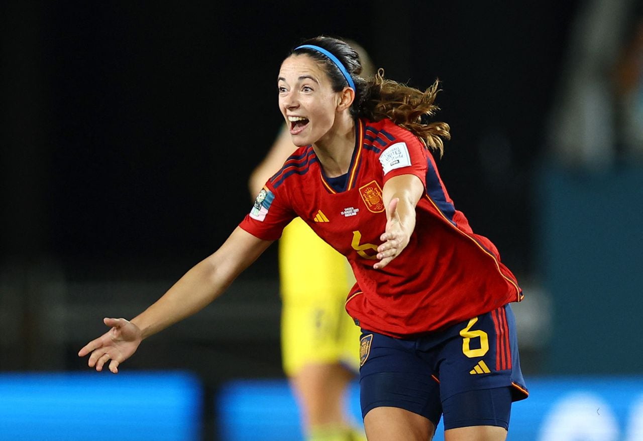 Olga Carmona anotó el histórico gol de España en la semifinal del mundial femenino.