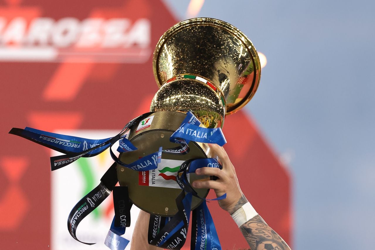 Trofeo de la Copa Italia.