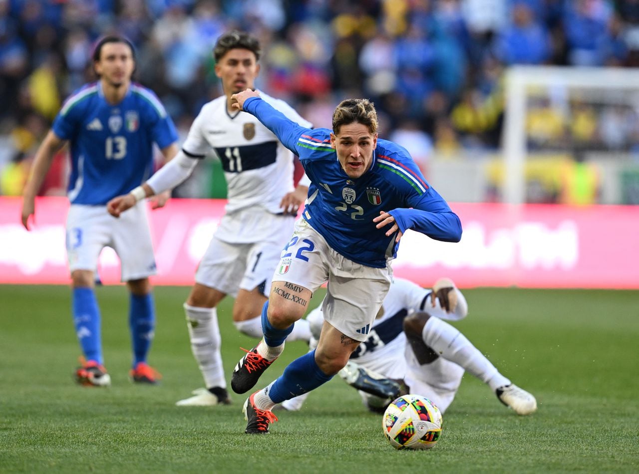 Italia venció a Ecuador en un amistoso preparatorio