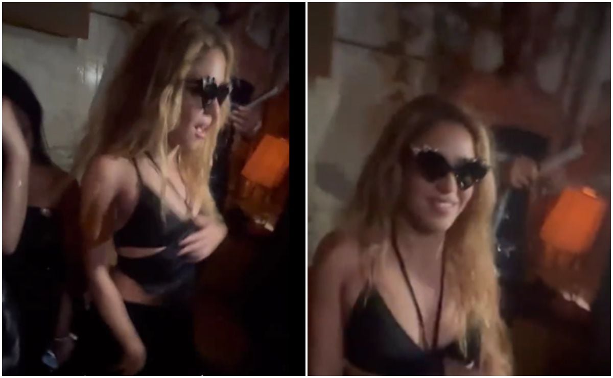 Shakira sorprendió a sus seguidores bailando una de sus canciones en una fiesta.