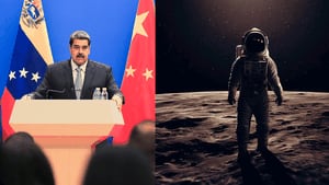 Nicolás Maduro explicó que su nueva meta es llevar venezolanos a la Luna, con el apoyo de China.