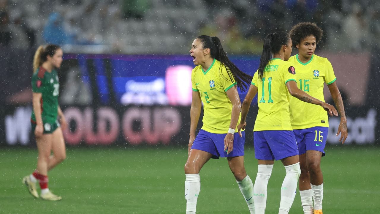 Brasil derrotó a México y avanzó a la gran final de la Copa Oro Femenina