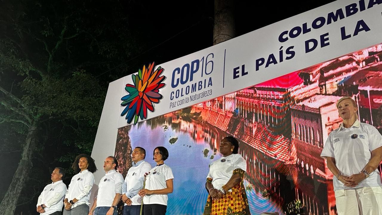 La vicepresidenta de Colombia, Francia Márquez, estuvo presente en la socialización de los resultados de la segunda reunión del comité directivo de la COP16.