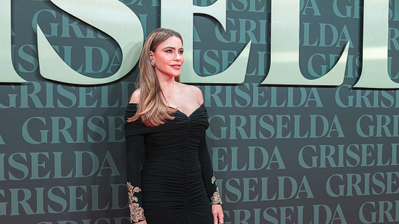Sofia Vergara en la premier de 'Griselda', la serie que estrena Netflix este 25 de enero. (