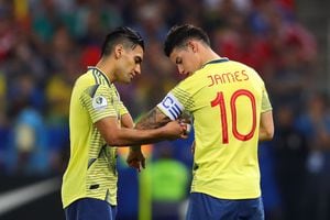 Falcao y James Rodríguez son dos de las máximas leyendas de la Selección Colombia