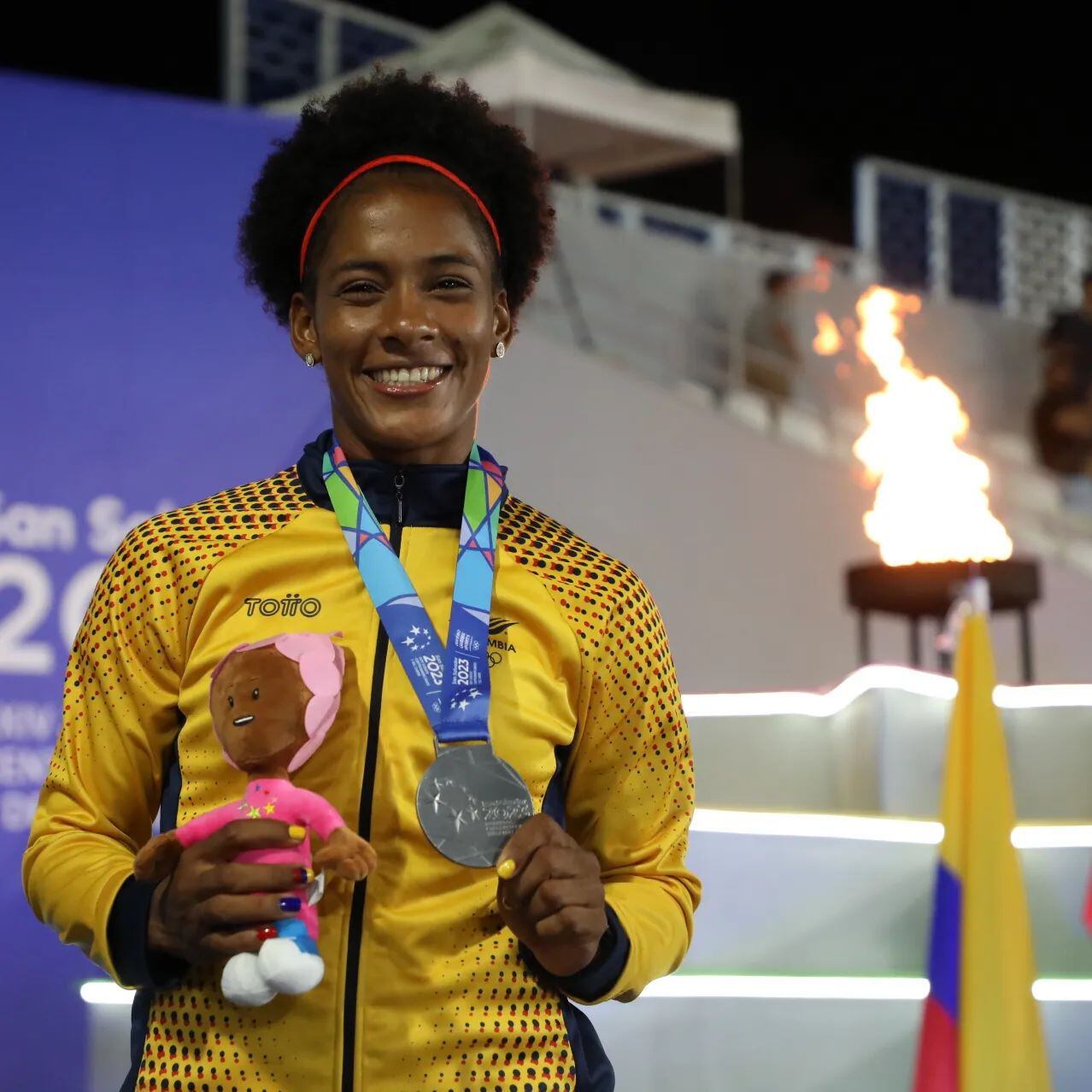 Valeria Araujo logró también medalla de plata en los Juegos Centroamericanos y del Caribe en Salvador 2023.