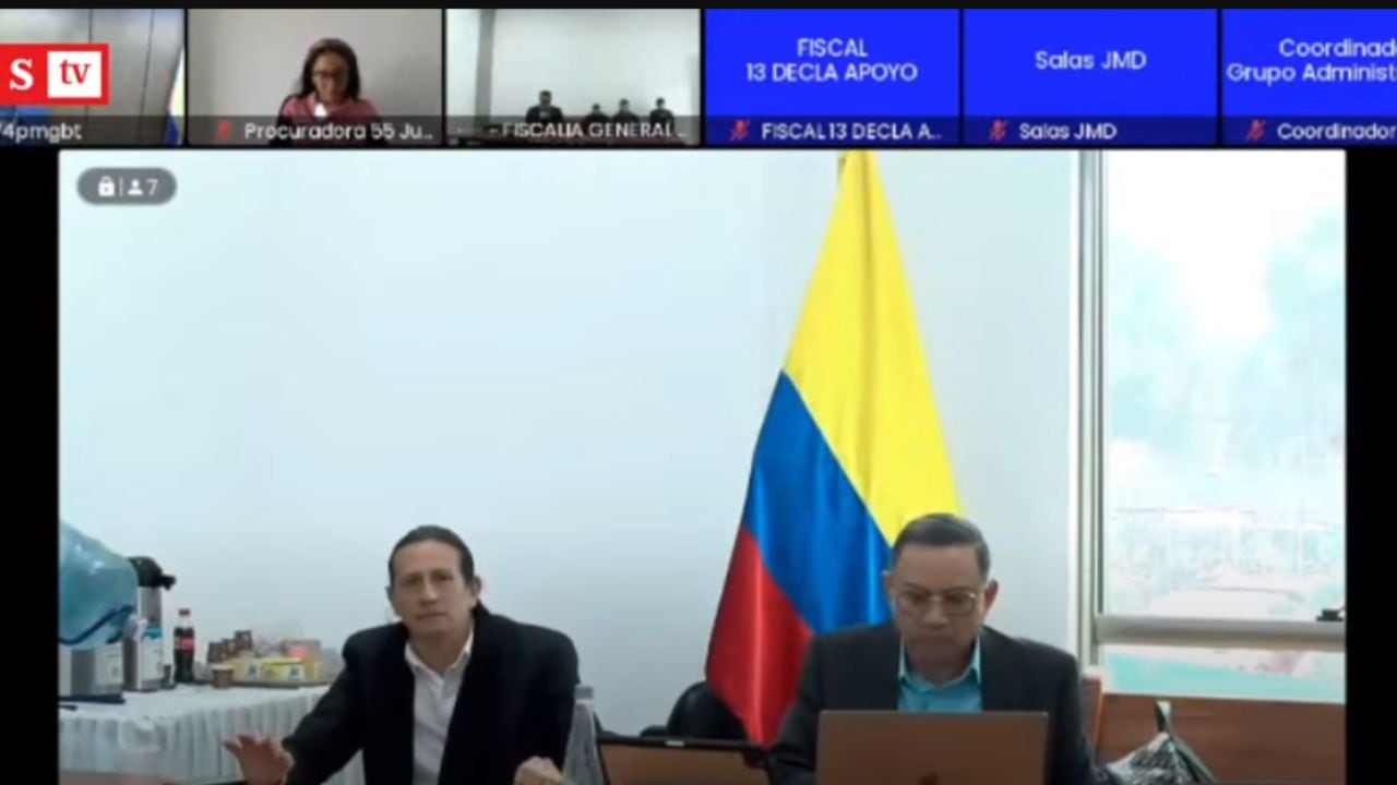 Audiencia de medida de aseguramiento contra Nicolás Petro y Day Vásquez