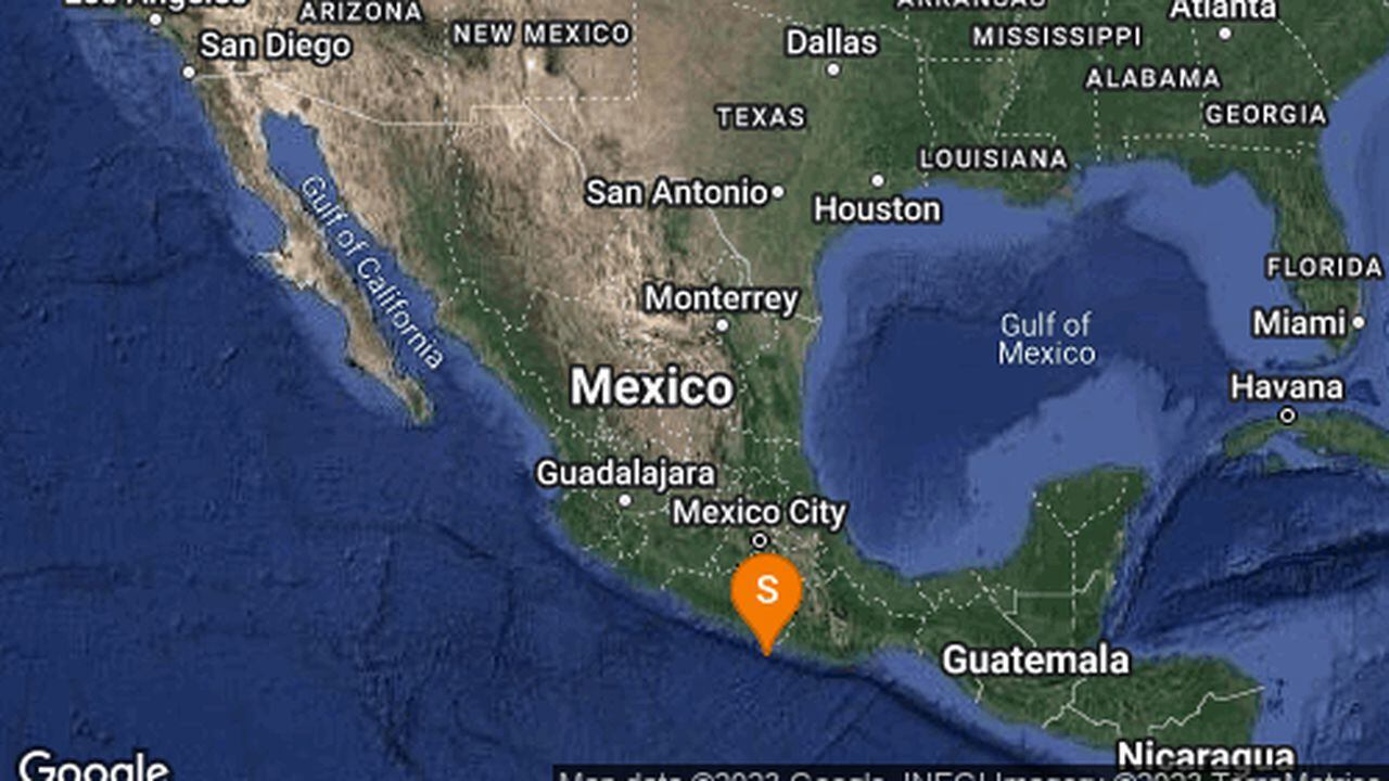 Temblor en México 13 de octubre