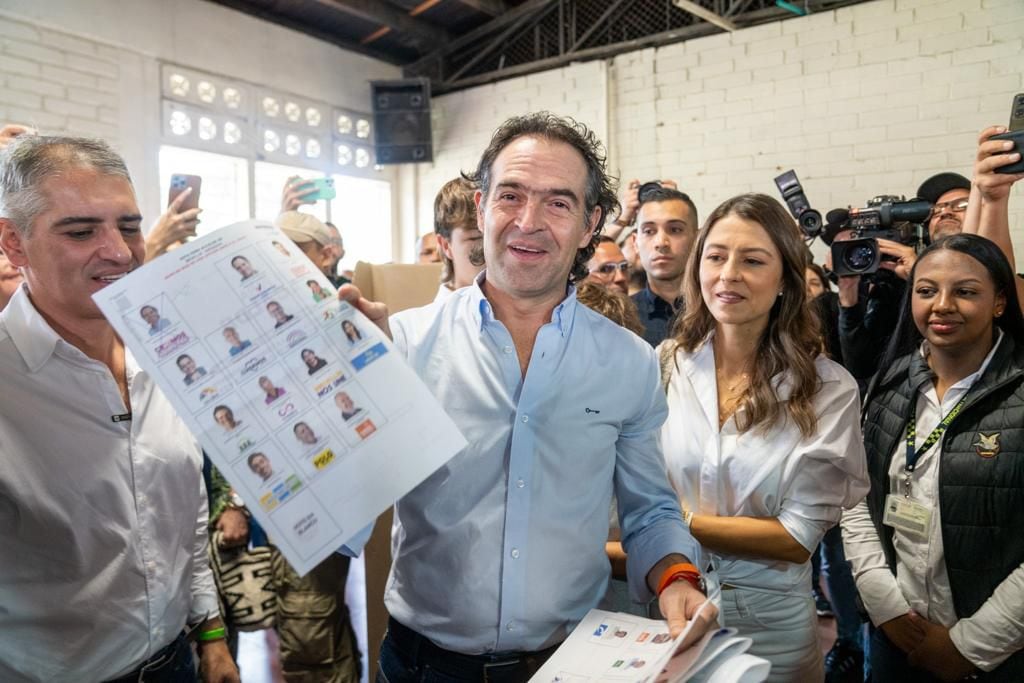 Votación candidato a la Alcaldía de Medellín Federico Gutiérrez