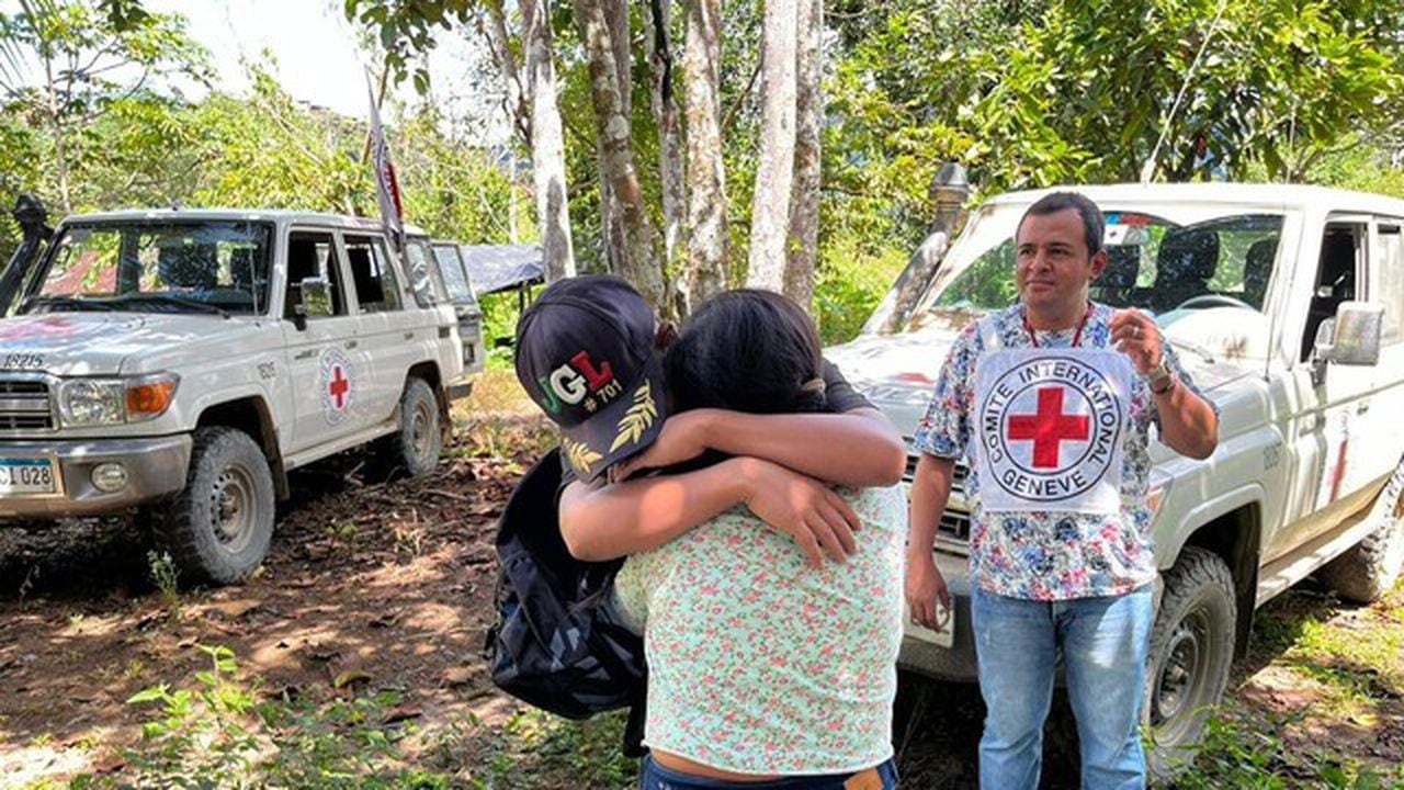 Comité Internacional de la Cruz Roja (CICR) recibió a una persona que se encontraba en poder del Frente Franco Benavides de las Antiguas FARC-EP actualmente no acogidas al Acuerdo de Paz.