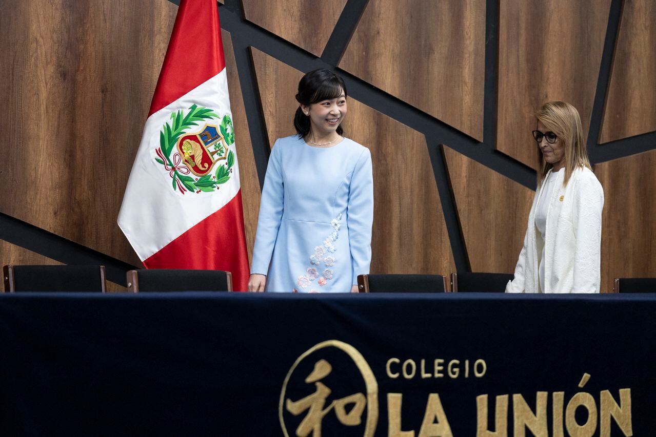 Princesa Kako, sobrina del Emperador Naruhito , se encuentra en su último día de una visita oficial de seis días al Perú como parte de los 150 años del establecimiento de relaciones diplomáticas entre la nación asiática y el país latinoamericano.