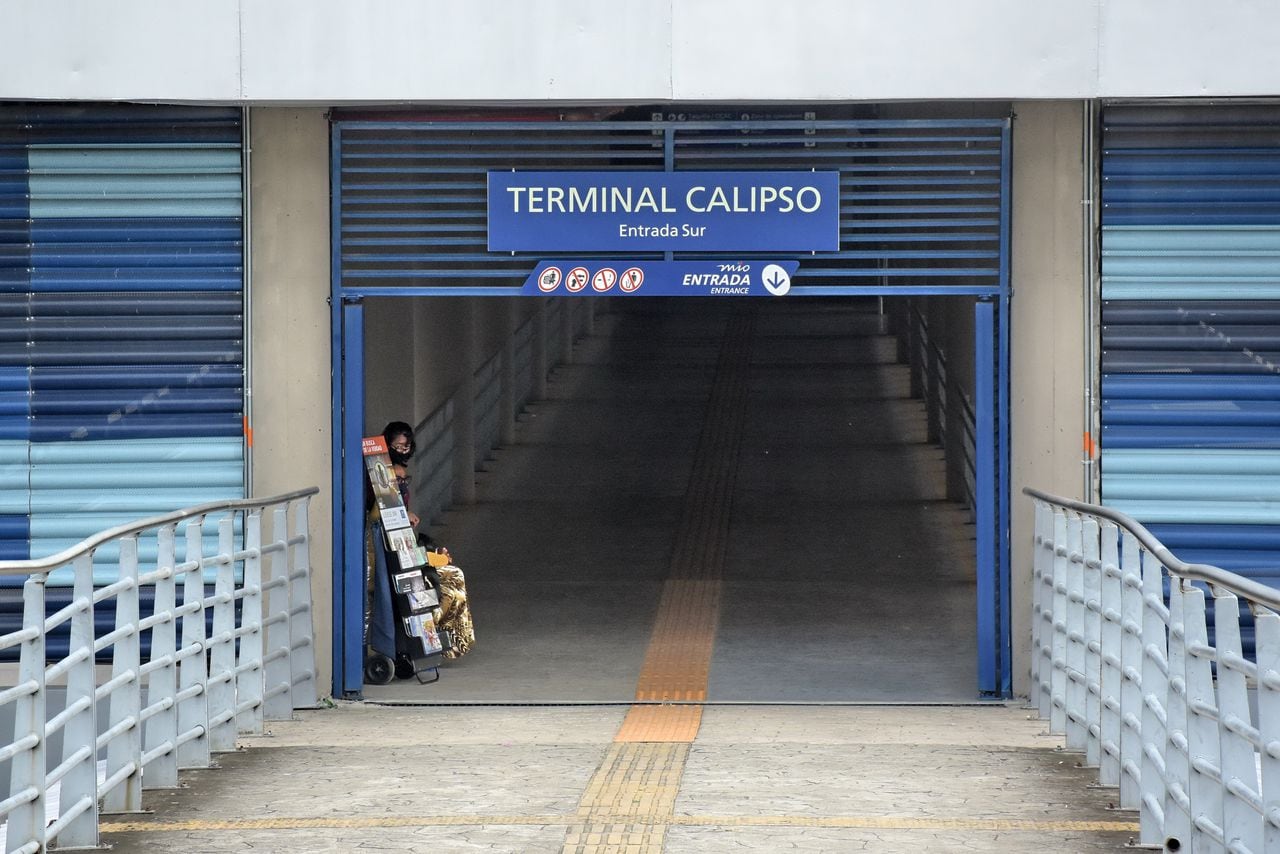La estación de Calipso es una de las más afectadas por las delincuencia.